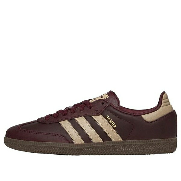 adidas アディダス レディース スニーカー 【(WMNS) adidas Samba OG 'Maroon Crystal Sand' IF7004】 サイズ US_W_11.5｜asty