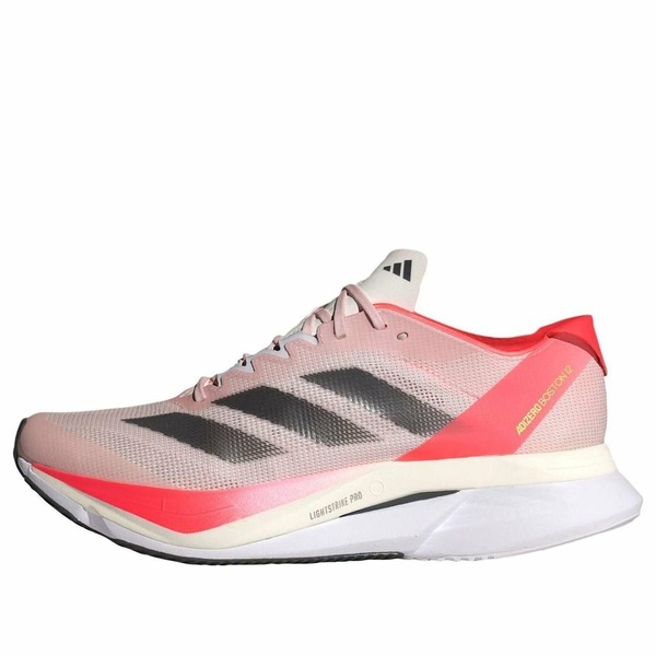 adidas アディダス レディース スニーカー  【(WMNS) adidas Adizero Boston 12 andy Pink Aurora Met Solar Red IF9218】  サイズ US_5.5(22.5cm)