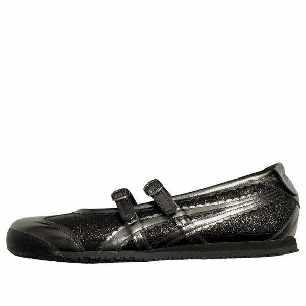 Onitsuka Tiger オニツカタイガー レディース スニーカー  【(WMNS) Onitsuka Tiger Mexico 66 TGRS Glitter Pack \u0027Black Gunmetal\u0027 1182A677-001】  大きさ US_W_11.5