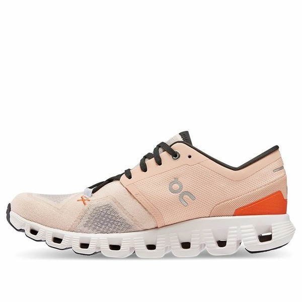 On Running オン 駈けっくら レディース スニーカー  【(WMNS) On Running Cloud X 3 \u0027Rose Sand\u0027 60.98691】  大きさ US_6(23.0糎)