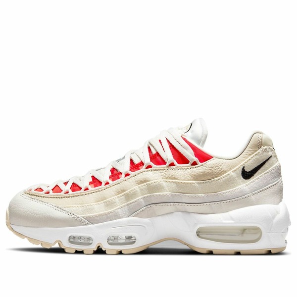 Nike ナイキ レディース スニーカー 【(WMNS) Nike Air Max 95 'Double Lace - Sail' DJ6903-100】 サイズ US_8(25.0cm)|asty
