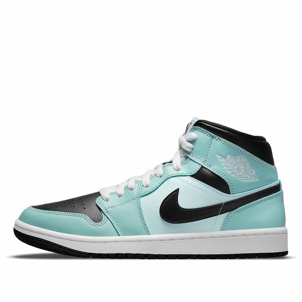Jordan ジョーダン レディース スニーカー  【(WMNS) Air Jordan 1 Mid \u0027Aqua Black\u0027 BQ6472-300】  大きさ US_6.5(23.5糎)