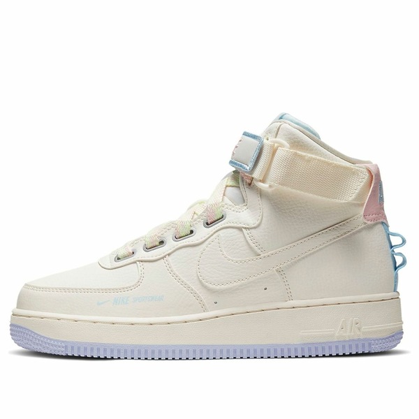 Nike ナイキ レディース スニーカー  【(WMNS) Nike Air Force 1 HI UT \u0027Sail Lavender\u0027 CQ4810-111】  大きさ US_6(23.0糎)