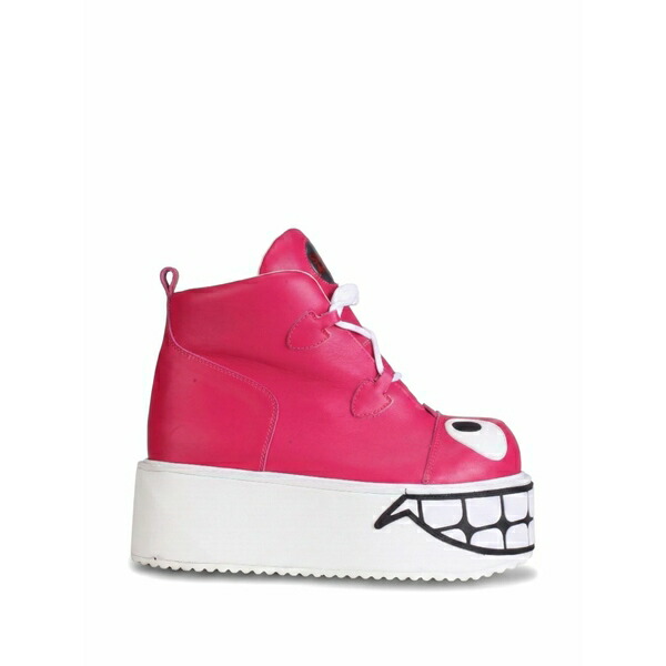 スウェア メンズ ブーツ シューズ Smiley leather boots Pink