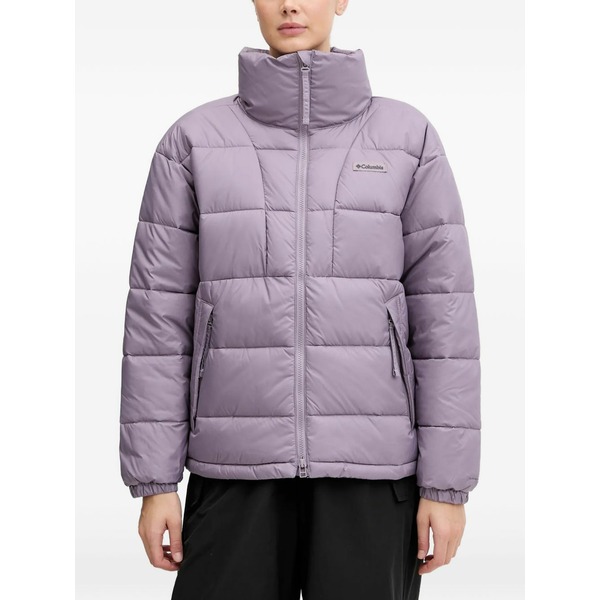 コロンビア レディース ジャケット&ブルゾン アウター Padded funnel-neck jacket Purple|asty