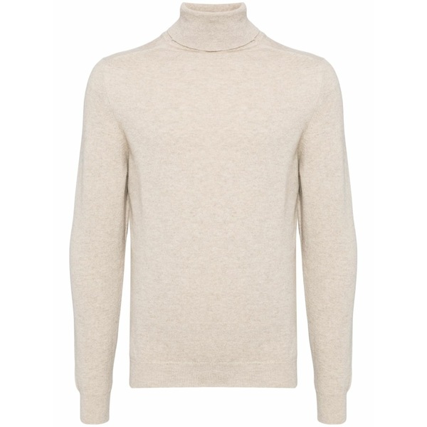 フェデーリ メンズ 編み物\u0026プルオーバー アウター Derby jumper Brown
