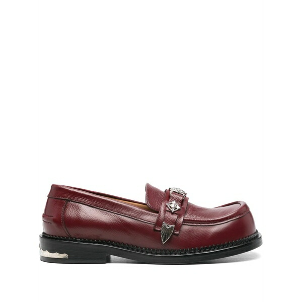 トゥーガ ピューラ レディース スリッポン・ローファー シューズ Stud-embellished loafers Red