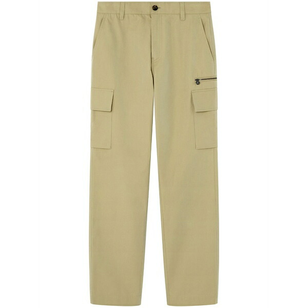 ヴェルサーチ メンズ カジュアルパンツ ボトムス Gabardine cargo trousers Neutrals|asty