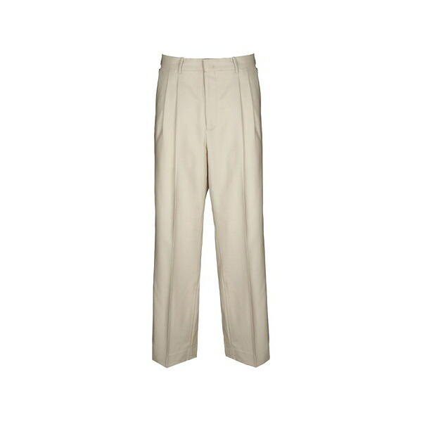 ビーエイブル メンズ 心地好いズボン下 ボトムス Pleated trousers Neutrals