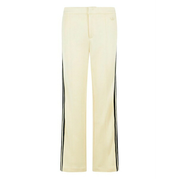 アディダス メンズ 心地好いズボン下 ボトムス Side-stripe logo-detail trousers Neutrals