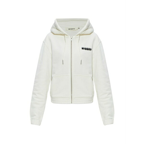 ミスビヘイブ レディース パーカー・スウェットシャツ アウター Logo hoodie Neutrals