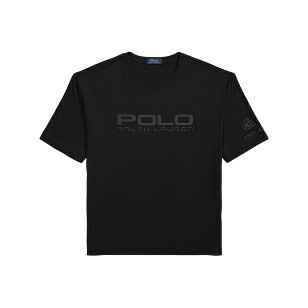ラルフローレン メンズ プルオーバー トップス Logo-print t-shirt Black