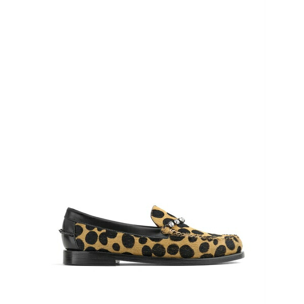 フォルテ フォルテ レディース スリッポン・ローファー シューズ Leather jewelled loafers Neutrals