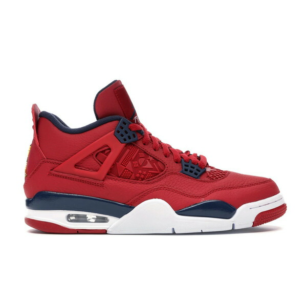 Jordan ジョーダン メンズ スニーカー 【Jordan 4 Retro FIBA (2019)】 サイズ US_M_13 Gym Red/Obsidian-White-Metallic Gold|asty