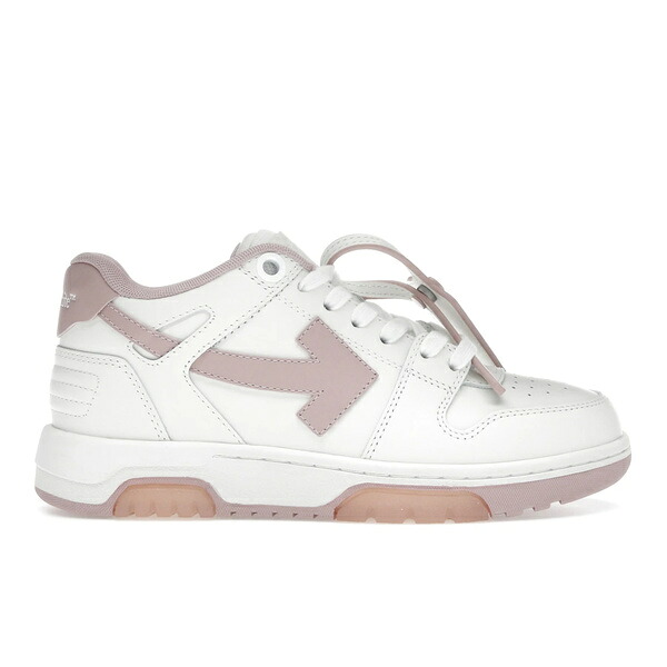 OFF-WHITE オフホワイト レディース スニーカー 【OFF-WHITE Out Of Office OOO Low Tops White Pink (Women's)】 サイズ US_9(26.0cm) White/Pink｜asty