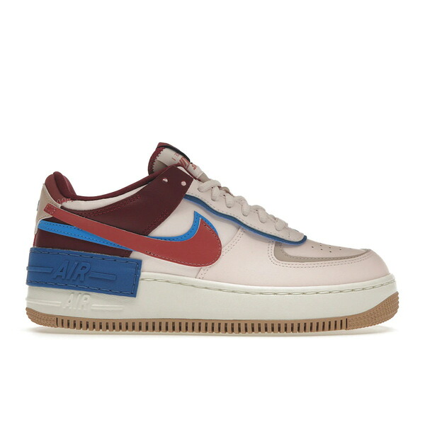 Nike ナイキ レディース スニーカー  【Nike Air Force 1 Low Shadow Light Soft Pink Team Red Blue (Women\u0027s)】  大きさ US_5(22.0糎) Light Soft Pink/Fossil Stone/Team Red/Canyon Rust