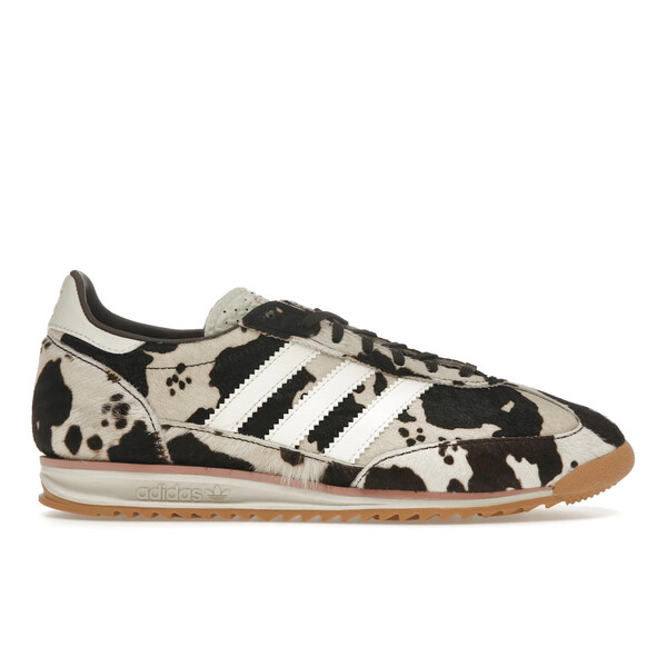 adidas アディダス レディース スニーカー  【adidas SL 72 OG Cow Print (Women\u0027s)】  大きさ US_5(22.0糎) White/Black
