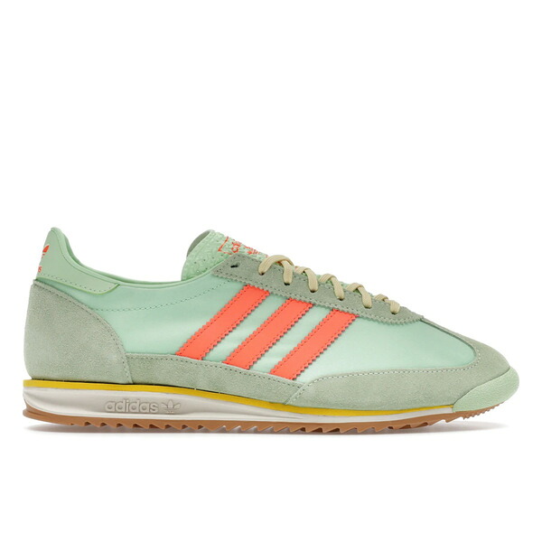 adidas アディダス レディース スニーカー  【adidas SL 72 OG Semi Green Spark Solar Orange (Women\u0027s)】  大きさ US_7(24.0糎) Semi Green Spark/Solar Orange/Off White