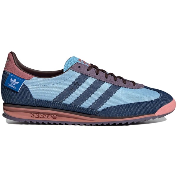 adidas アディダス レディース スニーカー  【adidas SL72 KseniaSchnaider Denim (Women\u0027s)】  大きさ US_7(24.0糎) Denim/Purple/Pink