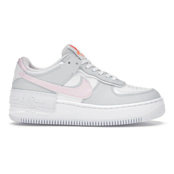 Nike ナイキ レディース スニーカー  【Nike Air Force 1 Low Shadow Photon Dust Pink Foam (Women\u0027s)】  大きさ US_8.5(25.5珊) White/Total Orange-Photon Dust-Pink Foam