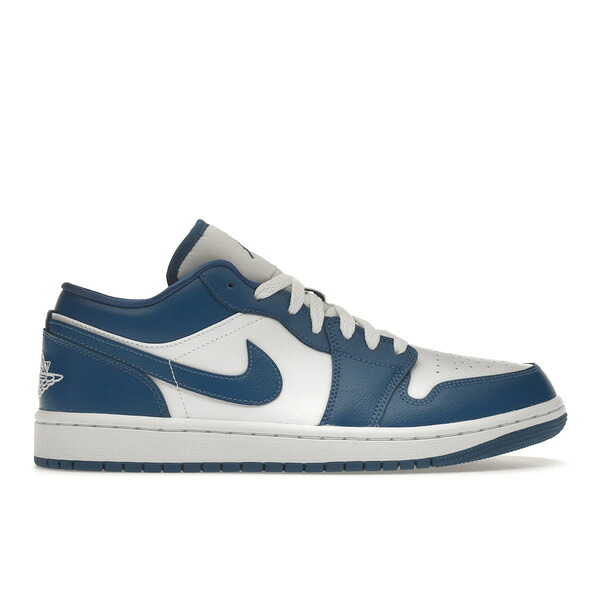 Jordan ジョーダン レディース スニーカー  【Jordan 1 Low Marina Blue (Women\u0027s)】  大きさ US_7.5(24.5糎) White/Dark Marina Blue
