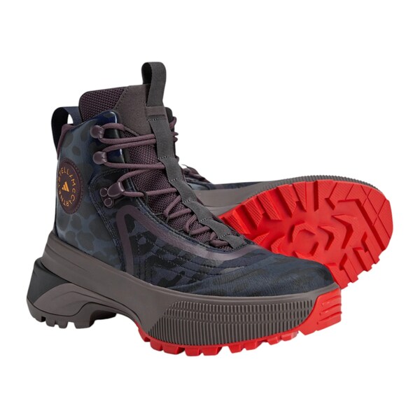 adidas アディダス レディース スニーカー 【adidas Terrex By Stella Mccartney Charcoal Legend Ink Active Red (Women's)】 サイズ US_6.5(23.5cm) Charcoal/Legend Ink/Active Red|asty
