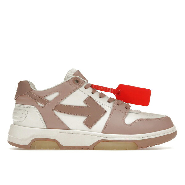 OFF-WHITE 象牙色 レディース スニーカー  【OFF-WHITE OOO Low Out Of Office White Nude (Women\u0027s)】  大きさ EU_37(22.0糎) White Pink