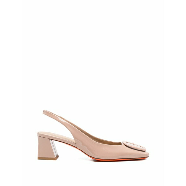 サントーニ レディース パンプス シューズ Buckle leather pumps Neutrals