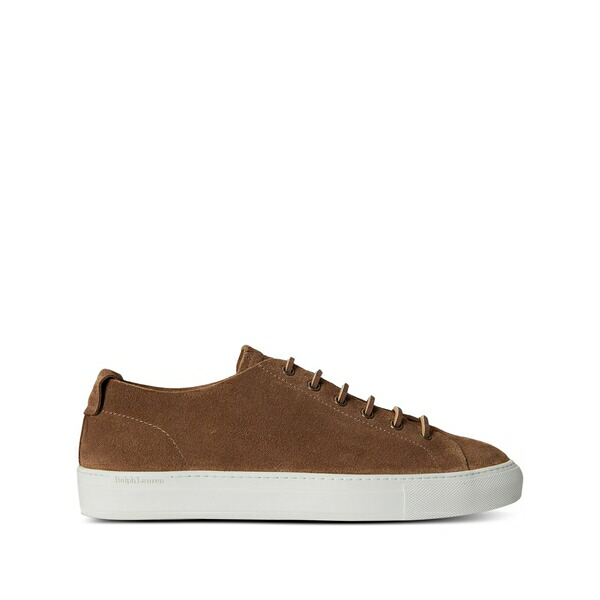 ラルフローレン メンズ スニーカー シューズ Jermain lace-up sneakers Brown