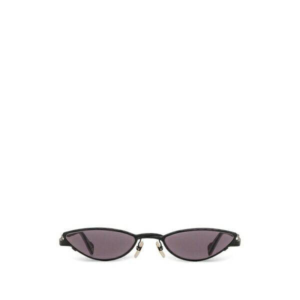 クボラウム メンズ サングラス・アイウェア 付属物 Z29 cat-eye sunglasses Black