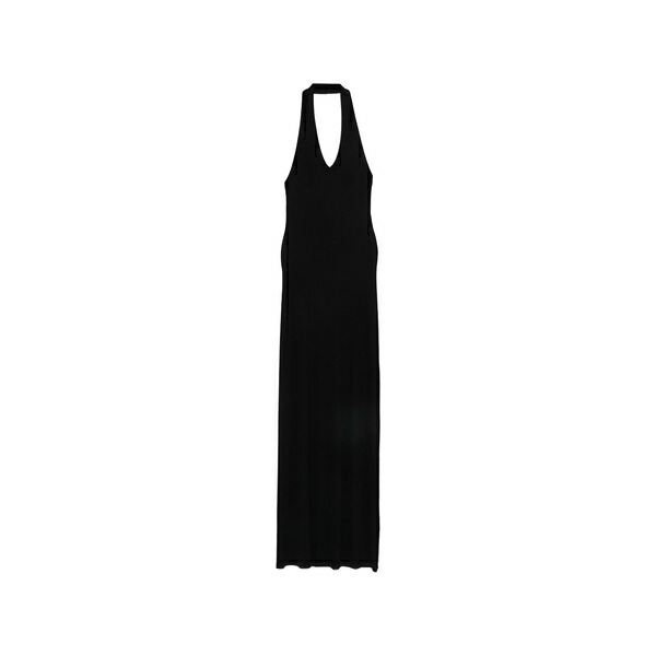 エンザ コスタ レディース 衣装 トップス Ribbed maxi dress Black