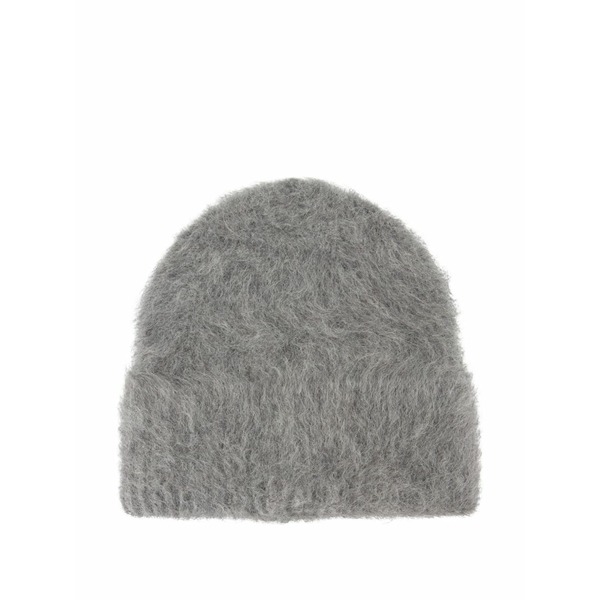トーテム レディース かぶり笠 佩び物 Alpaca knit beanie Grey