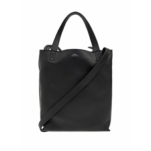 アーペーセー メンズ トートバッグ 御徒面子 Top-handle tote bag Black