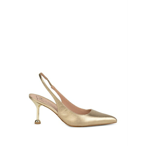 ロベルトフェスタ レディース パンプス シューズ Metallic slingback pumps Gold