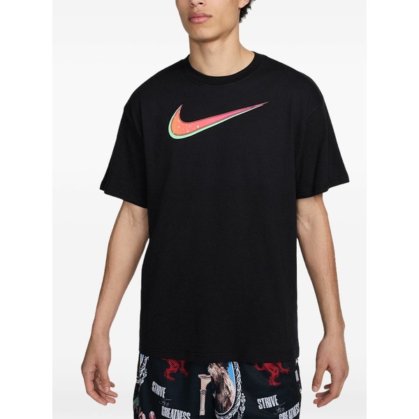 ナイキ メンズ ティーシャツ トップス Lebron max90 graphic-print t-shirt Black