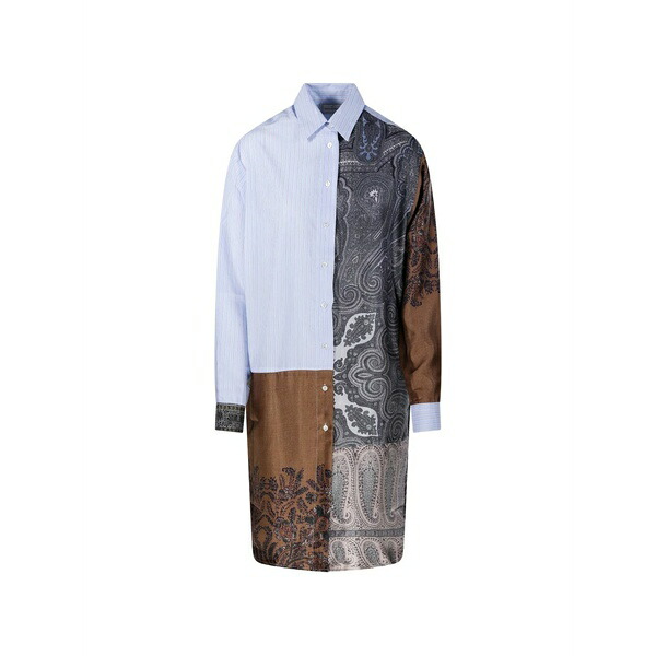 ピエール＝ルイ・マシア レディース ティーシャツ トップス Alomhi paisley striped shirt Blue