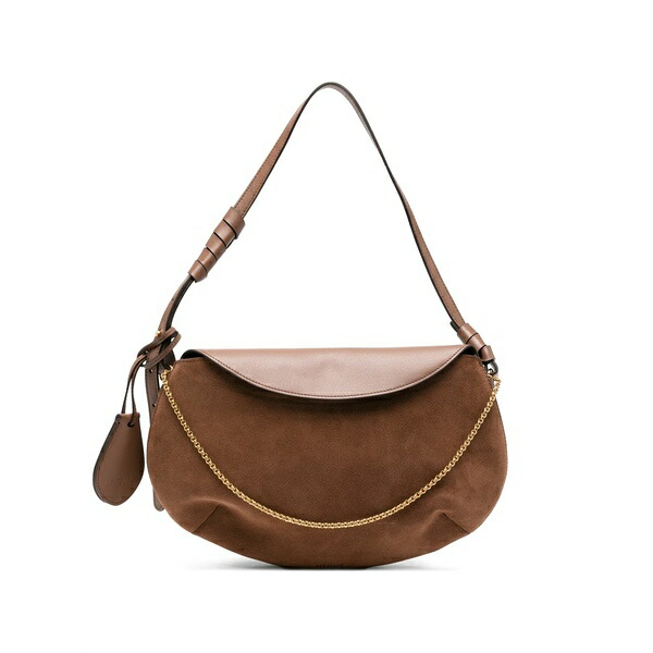 ネオウス レディース ショルダーバッグ 御徒面子 Libra chain shoulder bag Brown