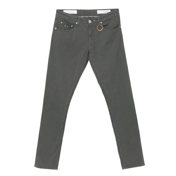 トラマロッサ メンズ 心地よいズボン下 ボトムス Ring-detail trousers Grey
