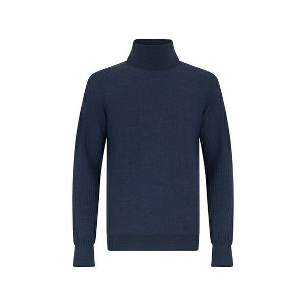 ロベルトコリーナ メンズ ニット&セーター アウター Roll-neck sweater Blue|asty