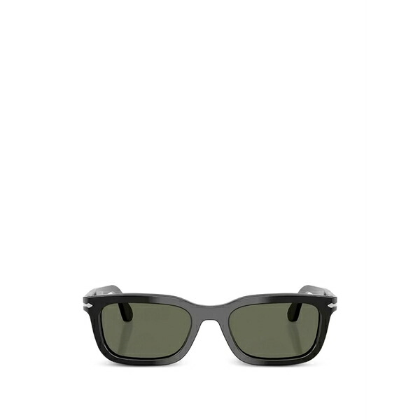 ペルソル メンズ サングラス・アイウェア アクセサリー Square-frame sunglasses Black|asty