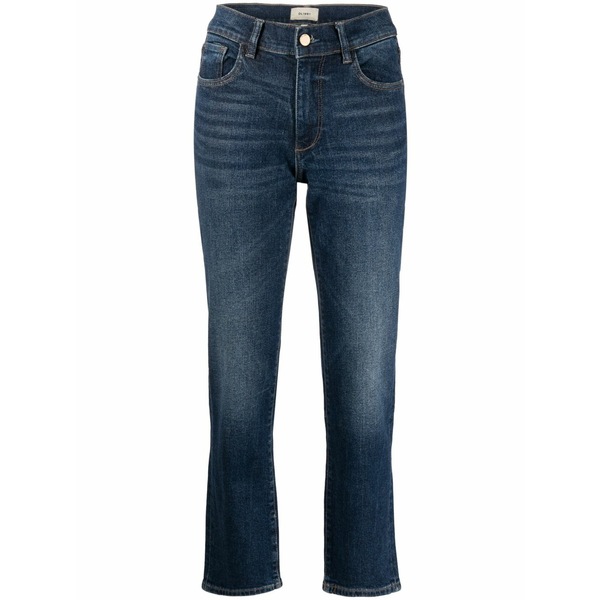 ディーエル1961 レディース ジーンズズボン下 ボトムス Mila mid-rise cigarette jeans Blue