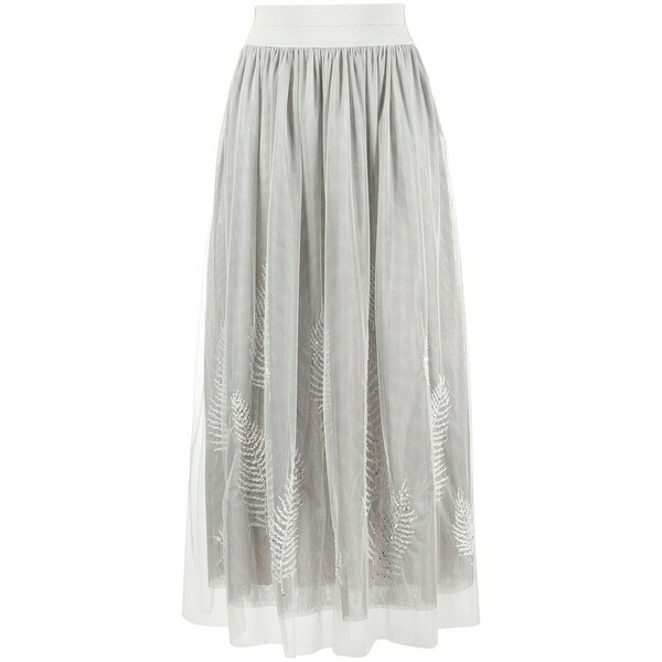 ロレーナアントニアッツィ レディース スコート ボトムス Embellished tulle skirt Grey
