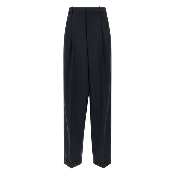 ラルフローレン レディース カジュアルパンツ ボトムス Pleated-front trousers Blue｜asty