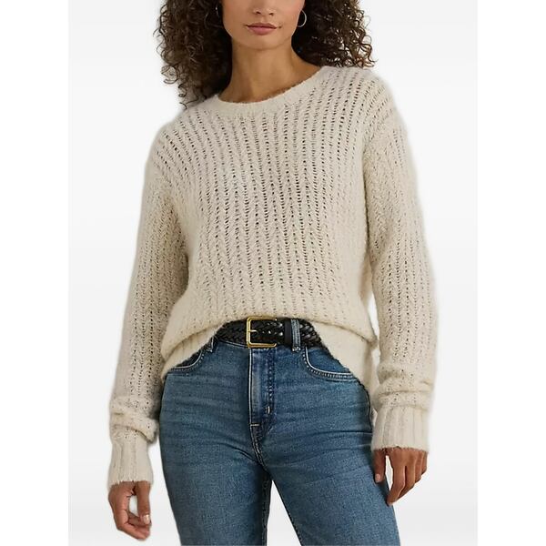 ラルフローレン レディース 編み物\u0026スウェーター アウター Knitted sweater Neutrals