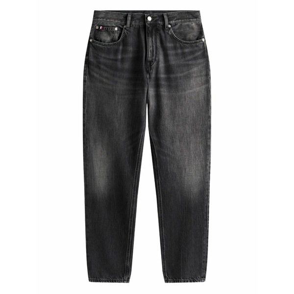 トミー ヒルフィガー メンズ ジーンズズボン下 ボトムス Harlem logo-patch regular leg jeans Grey