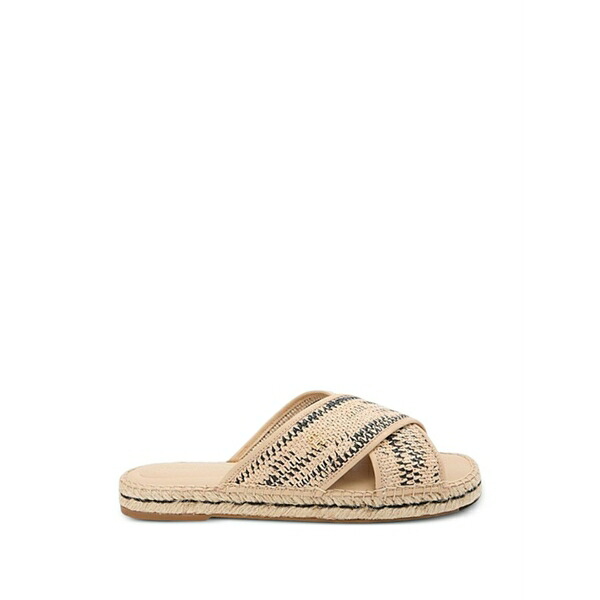 トミー ヒルフィガー レディース サンダル シューズ Woven crossover-strap espadrilles  Neutrals