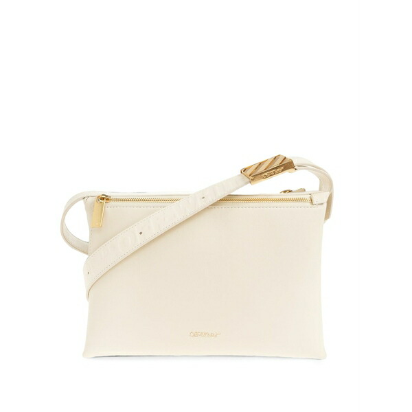 象牙色 レディース ショルダーバッグ 御徒面子 Sandbag 404 leather shoulder bag Neutrals