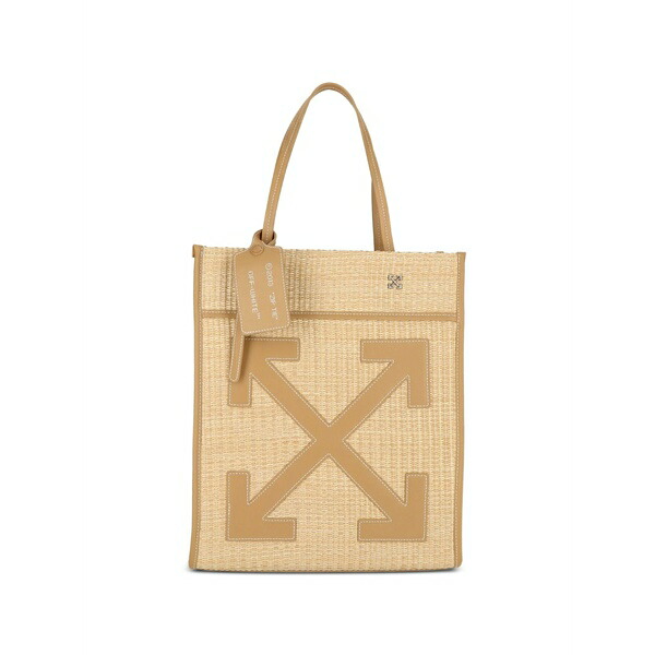 象牙色 レディース トートバッグ 御徒面子 Woven texture tote bag Neutrals
