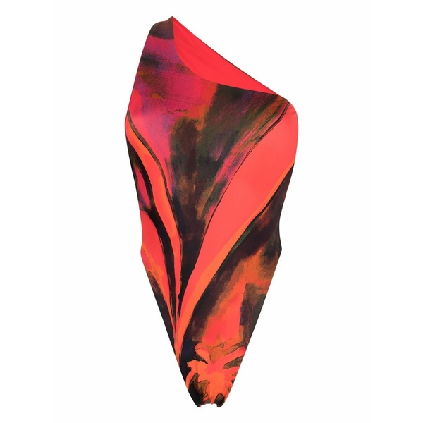 ルイーザ バロウ レディース 衣裳 トップス One-shoulder swimsuit  Red
