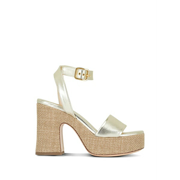 エージーエル レディース サンダル シューズ Sista platform sandals Gold